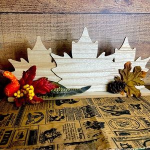Fall decor handmade very cute center piece